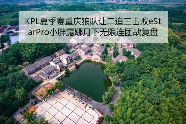 KPL夏季赛重庆狼队让二追三击败eStarPro小胖露娜月下无限连团战复盘